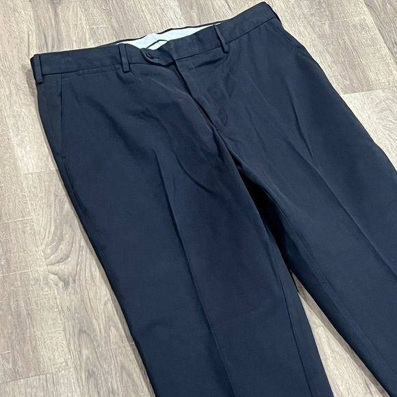 Ballin Relax 36W 27L Wrinkle Free Non-Iron Navy Classic Chino Trouser - Picture 3 of 10